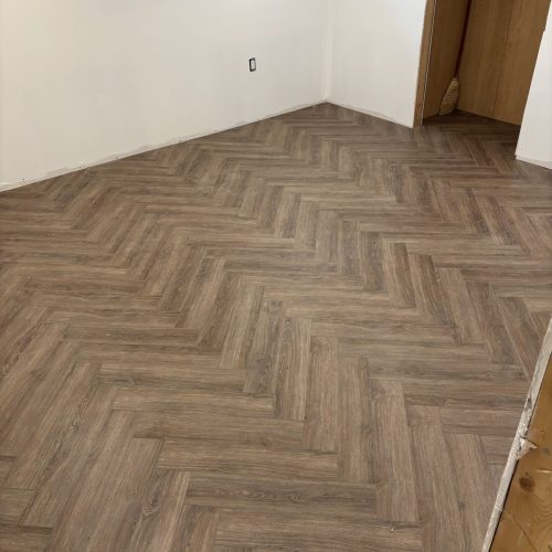 Herringbone flooring
