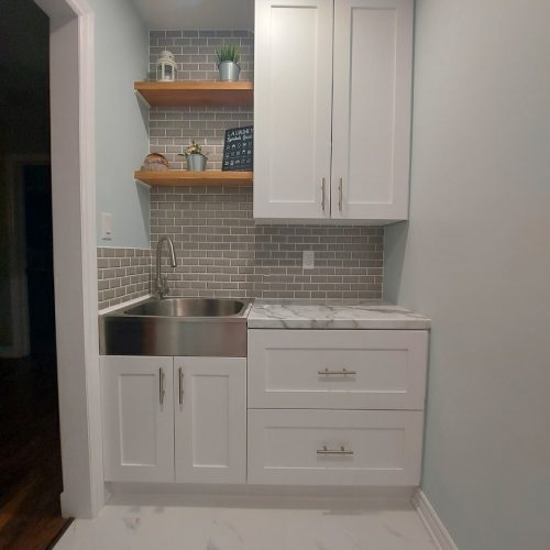 Laundry renovation